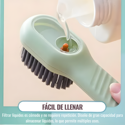 CEPILLO MULTIUSOS CON DISPENSADOR AUTOMÁTICO