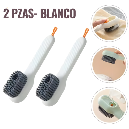 CEPILLO MULTIUSOS CON DISPENSADOR AUTOMÁTICO