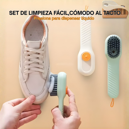 CEPILLO MULTIUSOS CON DISPENSADOR AUTOMÁTICO
