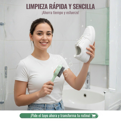 CEPILLO MULTIUSOS CON DISPENSADOR AUTOMÁTICO