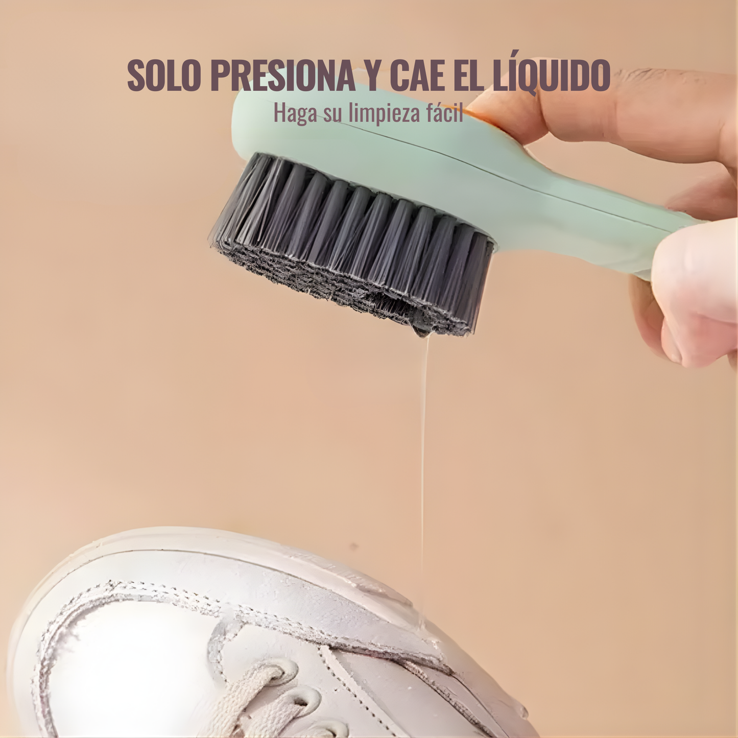 CEPILLO MULTIUSOS CON DISPENSADOR AUTOMÁTICO